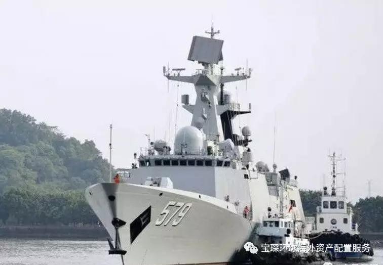 4053吨 2017年6月29日正式服役        担任"芜湖号"导弹护卫舰政委的