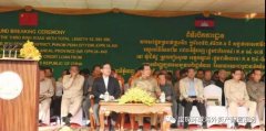 <b>中国贷款援建金边第三条环城路动工</b>
